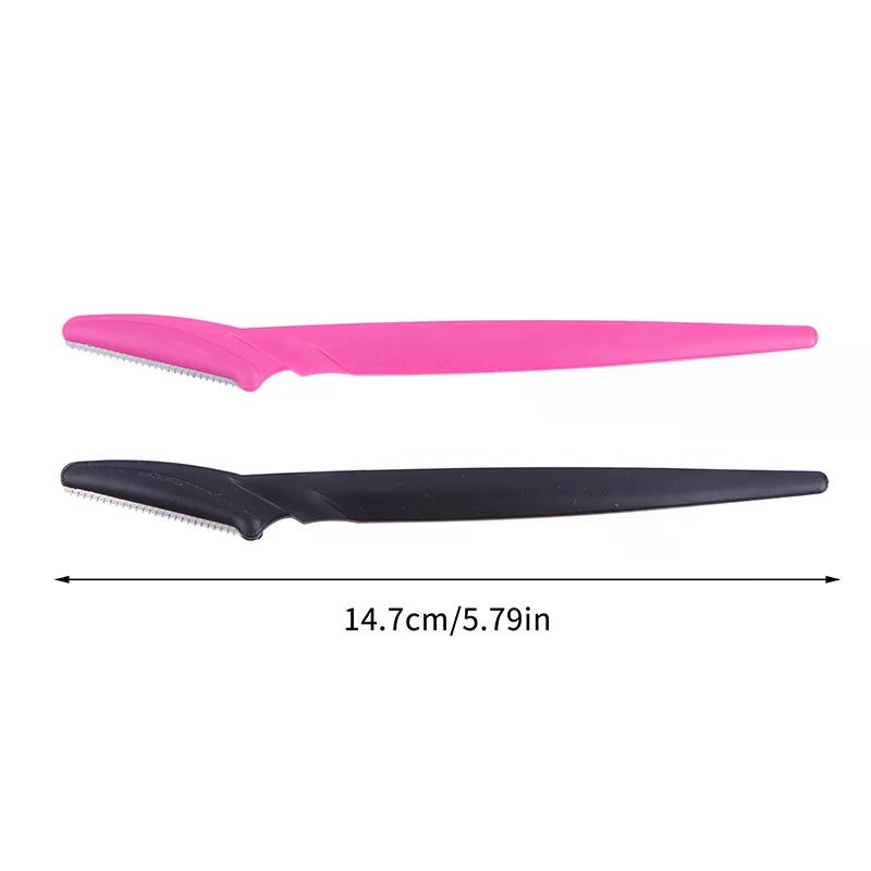 40Pz Trimmer Sopracciglia Trucco Strumenti di Bellezza Sicuro Rasoio Sopracciglia Rimozione Peli Viso Corpo Lame Rasoio Donna Sopracciglia Modellare Coltello