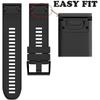 Quick Fit 22MM 26MM Silicone Strap For Garmin Fenix 8 7X 7 Pro Solar Tactix 8 7 7 Pro 7X Enduro 3 2 Epix Pro Venu 3 Watch Band