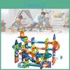 Magnetic Kids Puzzle Blocks With Scene Track For Creative Play And Learning