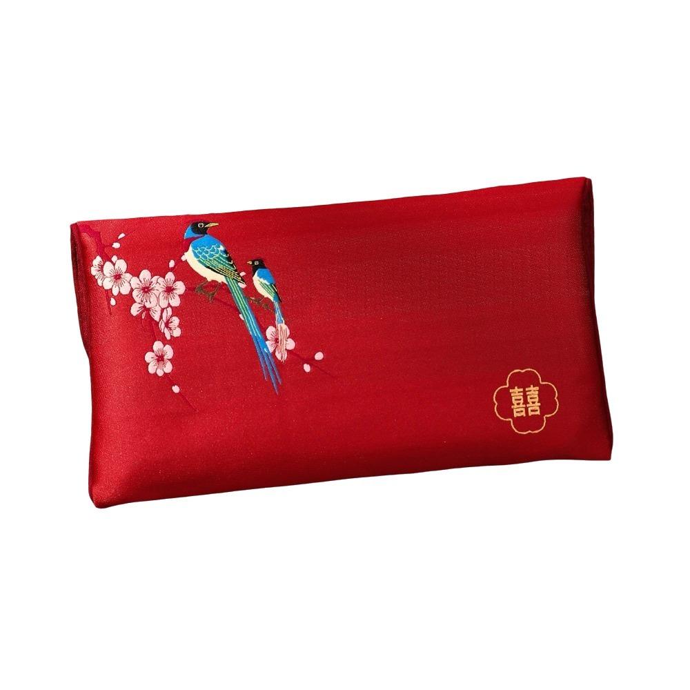 Satin Fabric Cloth Money Pouch Chinese Lucky Packet Traditional Chinese Celebration