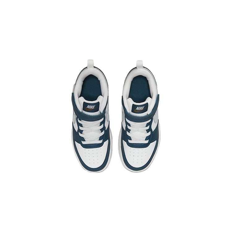 Nike Court Borough Low 2 PS White Valerian Blue Kids Sneakers Summit-White Pilgrim Pure-Platinum BQ5451-121