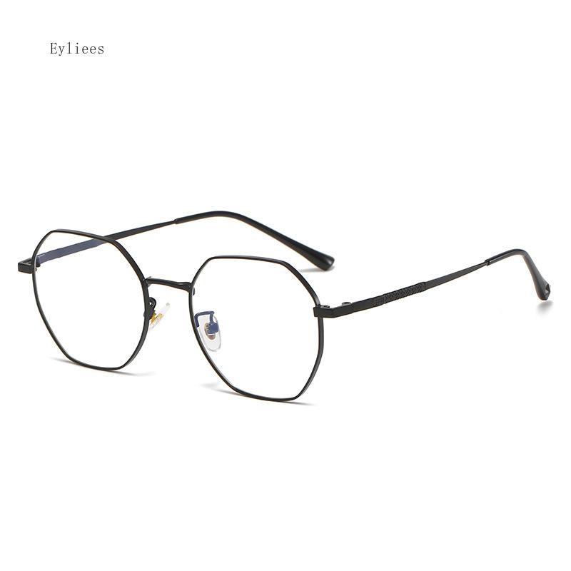 0 -1.0 To -4.0 Women Men Student Anti Blue Rays Polygon Prescription Glasses For The Nearsighted UV400 Myopia Spectacles
