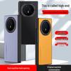 Compatible with Honor Magic V6 Foldable Phone: V Flip2 Plain Leather Business V5 Texture Protective Cover