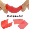 Dental Model Red Wax Sheets Casting Aid Wax Patterns for Dental Prosthetics Technicians Student-Specific Carving Consumables