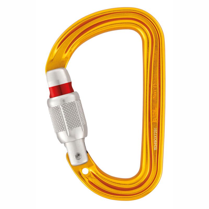 Petzl Sm D Asymmetric Locking Carabiner M