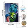 DIY Diamond Painting Monster Academy Cross Stitch Kit Mosaic Art Diamond Painting Full Circle Diamond Home Decoration