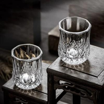 50ml Diamond SGlasses Scotch Whiskey Glass Transparent Cocktail Glass Bar Party Small Capacity Beer Glass Cup Home Drinkware