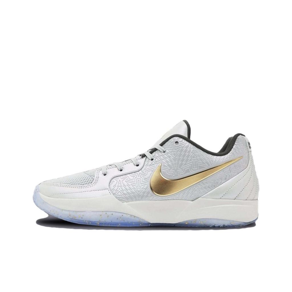 Nike Ja 2 Morant, Dynasty Cushioning Slip Resistant Abrasion Resistant Low top Basketball Shoes Men's White Gold FZ1516-001(Team626-)