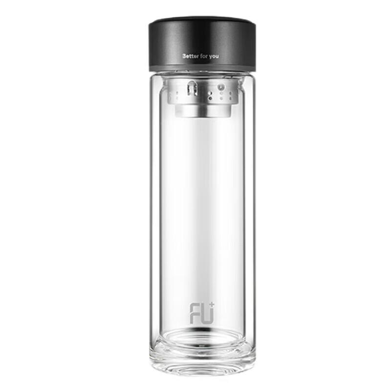 FUGUANG 310ml Double-Layer Insulated Glass Tea Cup