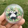 Huahua, Menglan, Heye, Panda commemorative coins, collectible coins, metal coins, commemorative medals, travel souvenirs, peripheral cultural