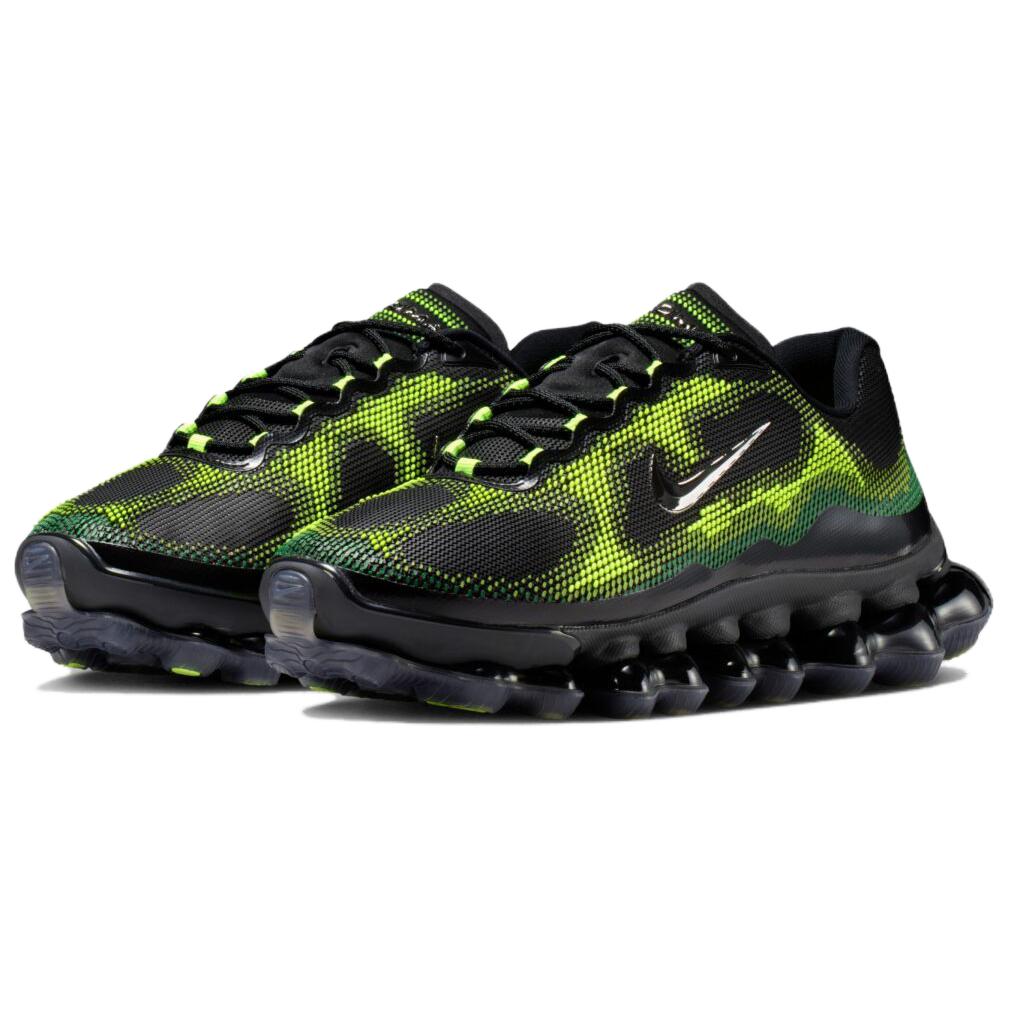 Nike AIR LIQUID MAX Comfortable Running Shoes Unisex Black Green IQ7634-001