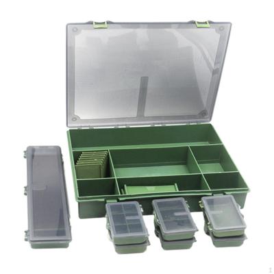 Fishing Storage Containers Lure Boxes Sturdy Accessories Tackle Box for Camping Travel
