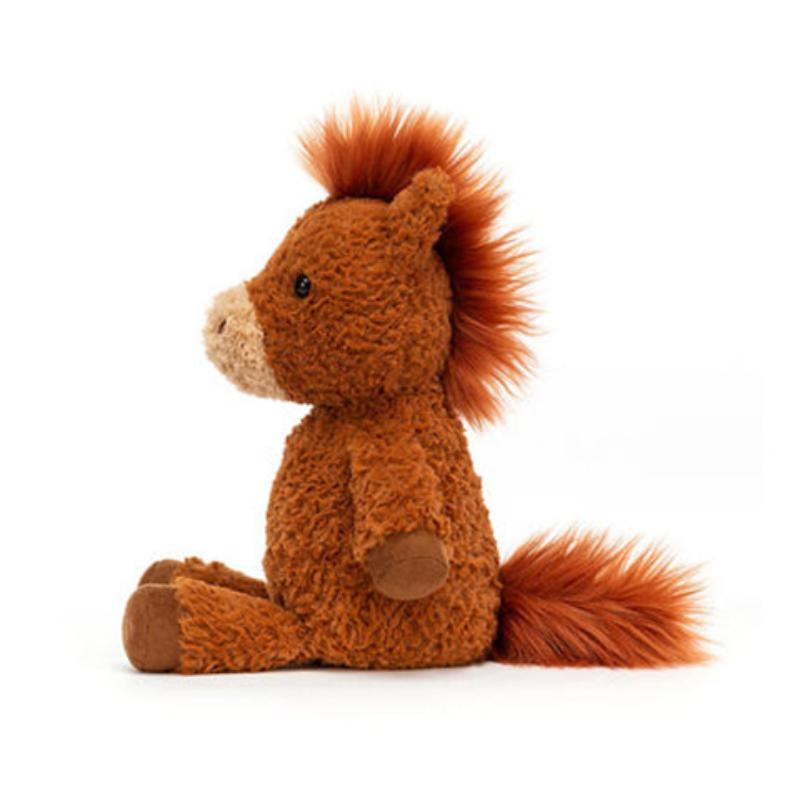 JELLYCAT Jungle Animals Flossy Pony Brown Doll Plush Doll 28cm Height