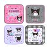 SANRIO Petit Towel Conjunto de 4 Kuromi para Crianças Tratamento Antibacteriano com Espaço para Nome 250007