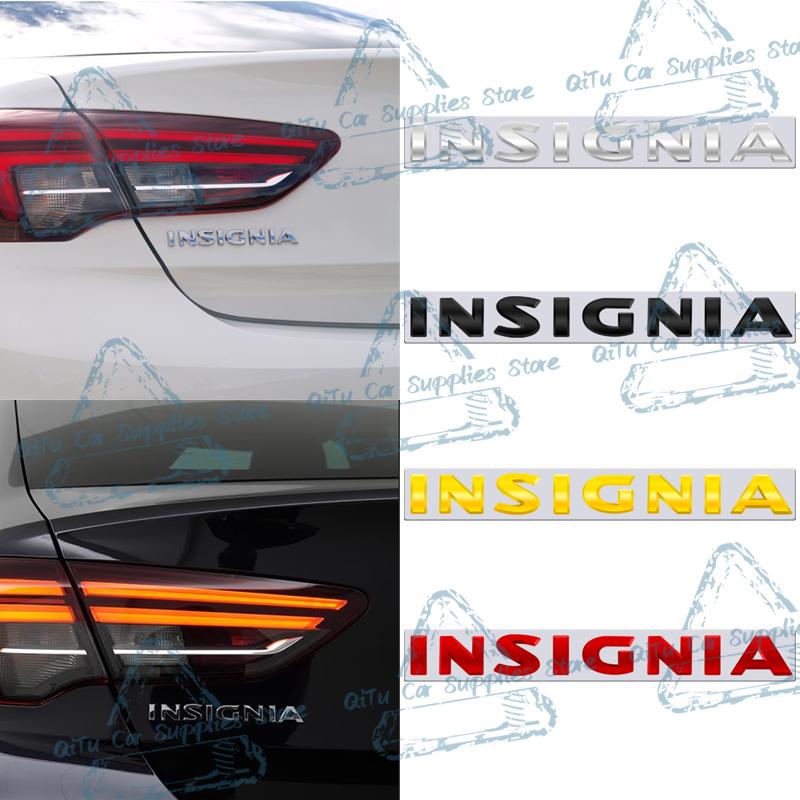 Stylizacja Samochodu Metalowa Odznaka Emblemat Litery Logo Wysokiej Jakości Naklejka Dekoracyjna na Bagażnik Samochodu Dla Opel Vauxhall