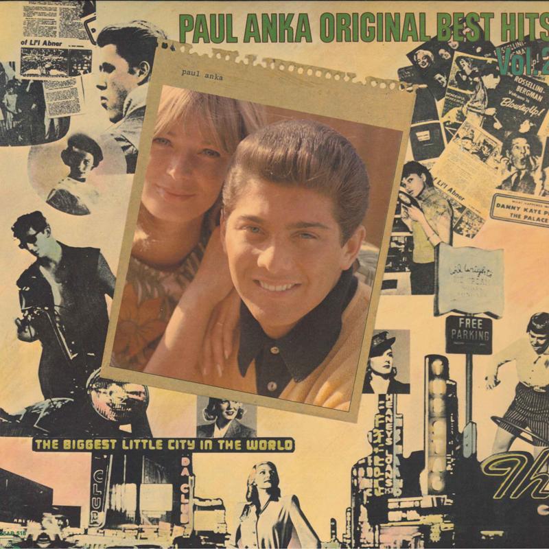 

LP Record PAUL ANKA - Original Best Hits Vol.2 25AP518 EPIC 1977 Japan Obi Pop