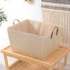 With Handle Clothes Organizer Box Straw Storage Basket High Quality Snack Container  Bathroom