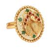 Gold Plated Traditional Design Comfort Fit Finger Ring For Women & Girls