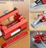 Fixed Angle Sharpening Jig Honing Guide For Chisels And Planes Woodworking Tool Red Black Alloy Hand Clamp Accessories