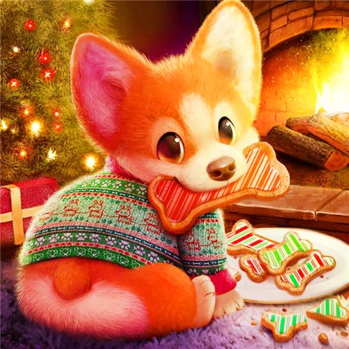 

Алмазная картина мультфильм кошка животные домашний декор вышивка мозаика торт сахарная лиса енот хрустальная наклейка на стену Full Round 20x20CM