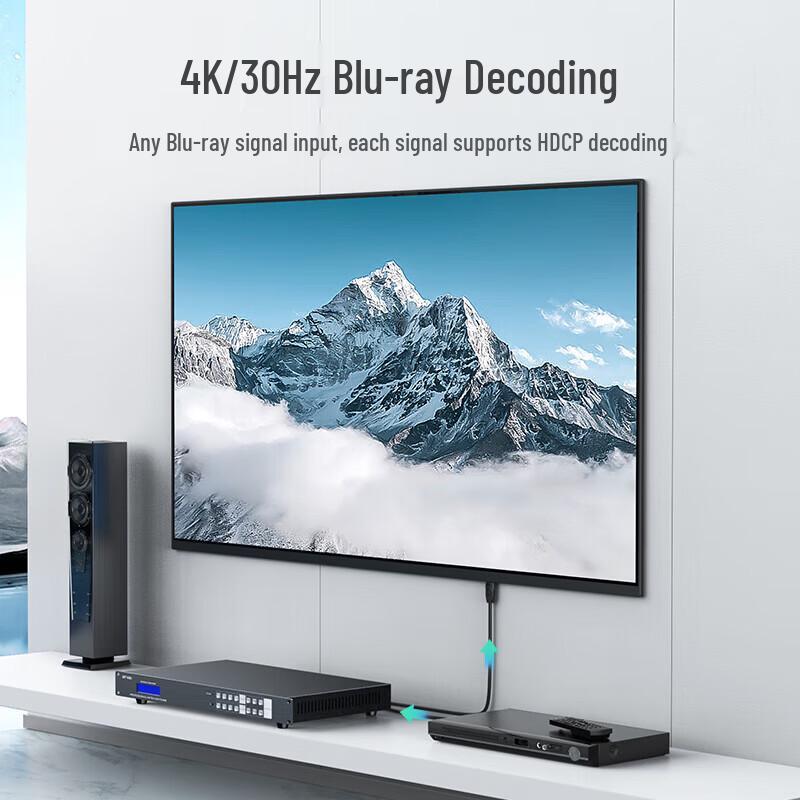 MT-viki 4K 4x4 HDMI Matrix Switcher