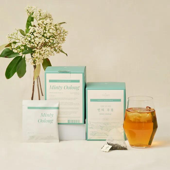 

Мятный Улун в пакетиках - Жасминовый Улун с мятой 10 шт. (2,5 г × 10 шт.)