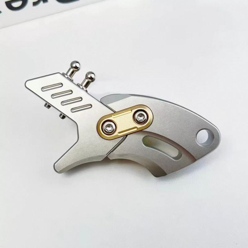 Sinian Edc Gobigger Youth Edition Aurora Tuning Fork Push Egg Fidget Spinner Ratchet Haptic Slider Decompression Fingertip Toy