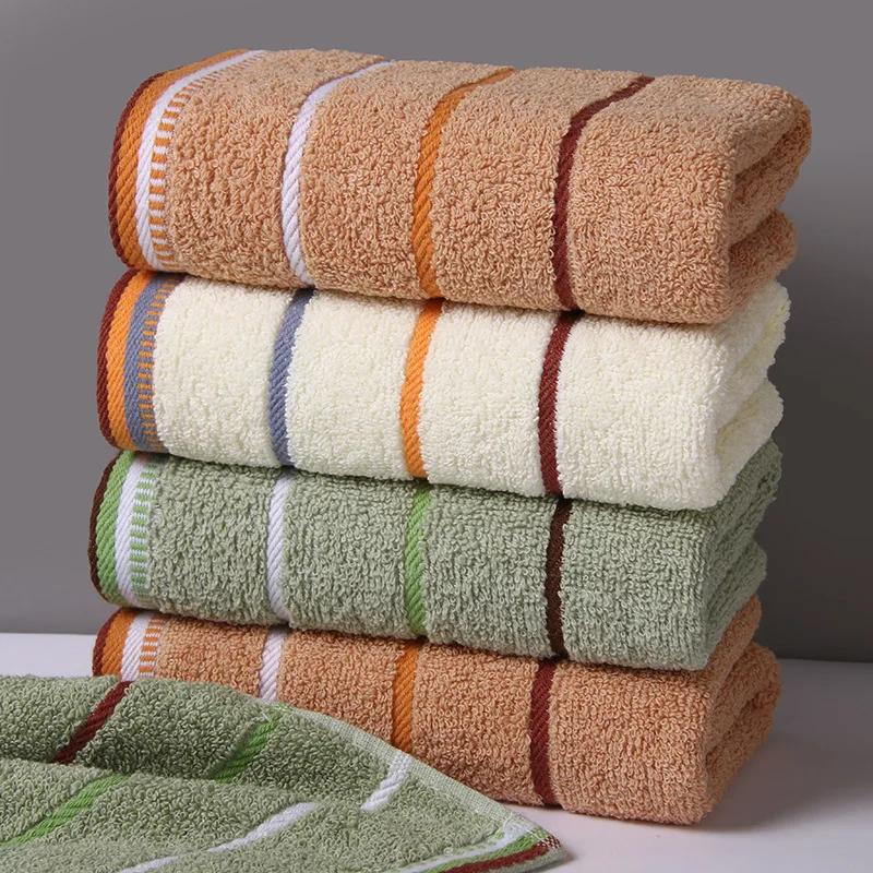 100% Cotton Bathroom Hand Towel Thickened Face Hair Towels Bathroom Adults Hotel Travel Loverincreases Water Absorption