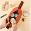 Large Capacity Makeup Bag Fashion Portable Travel Storage Cosmetic Cases Zipper Solid Color High-Value Handheld
