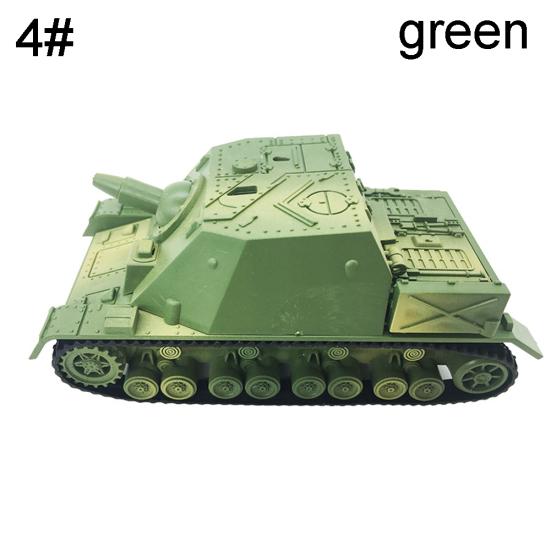 1/72 German Tiger Panther Tank Model DIY Assemly Puzzles Toy Kids Collectible