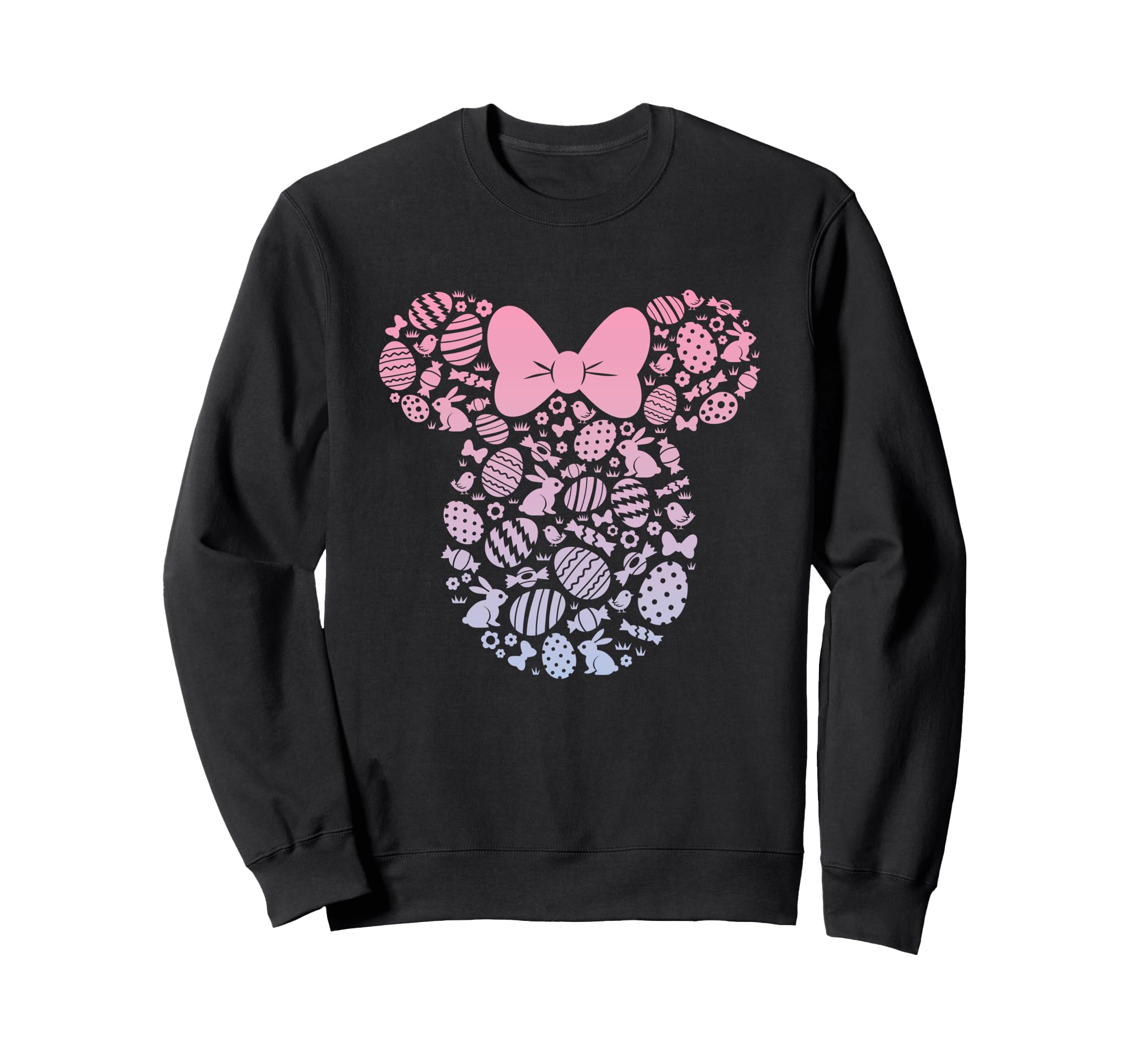 

Disney Minnie Mouse Pink Gradient Easter Egg Sweatshirt