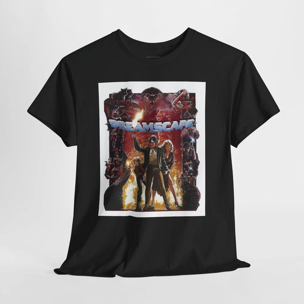 Dreamscape 1984 Retro Movie Poster Horror Unisex Graphic T-Shirt