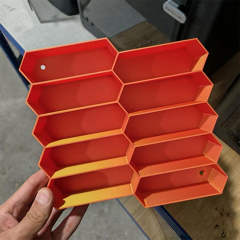 3D Printing Car Model Display Rack Creative 10 Grids Cars Model Storage Box Save Space Large Capacity Collection Show Holder