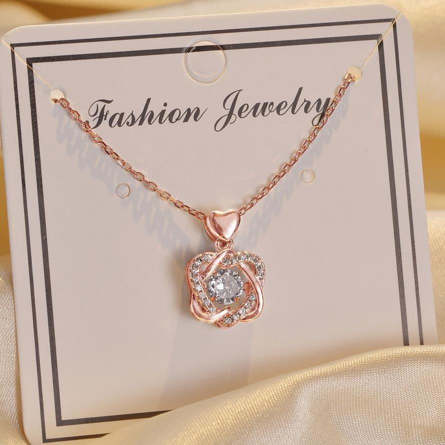 2021 Silver-Plated Women's Necklace, Non-Fading Niche Jewelry Clavicle Chain - Ideal Qixi Valentine’s Day Gift