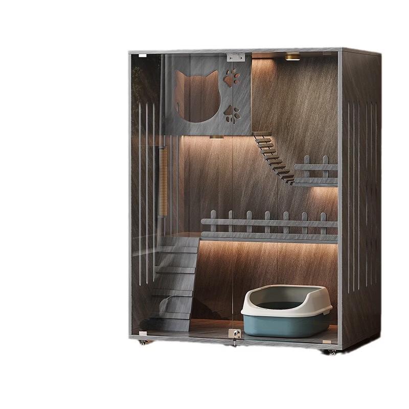 Luxury Multi-Tier Indoor Cat Tree & Condo