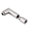 Universal O2 Oxygen Sensor Extender Spacer 90 Degree Angled 02 Bung Extension M18 X 1.5 CEL