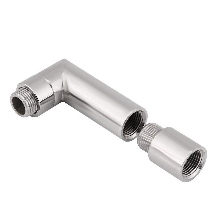 Universal O2 Oxygen Sensor Extender Spacer 90 Degree Angled 02 Bung Extension M18 X 1.5 CEL