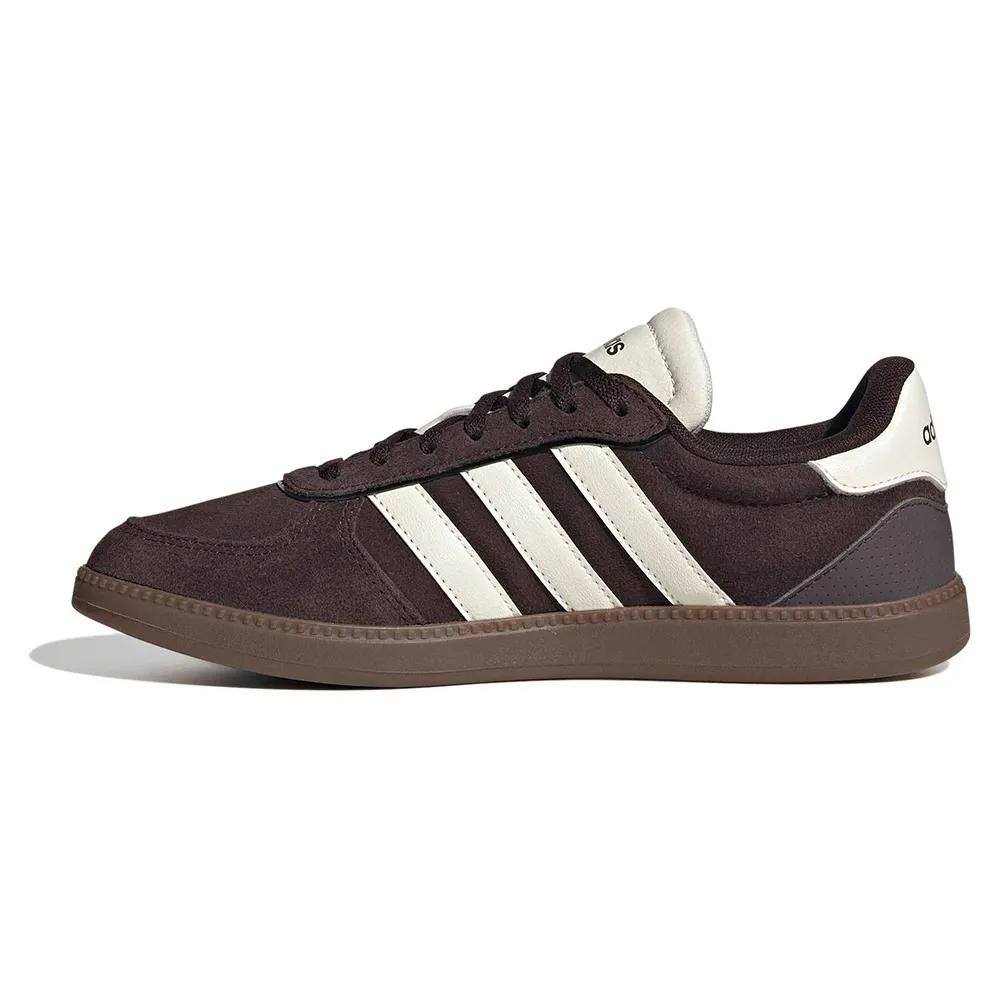 Adidas breaknet sleek sneakers leather synthetic brown/white