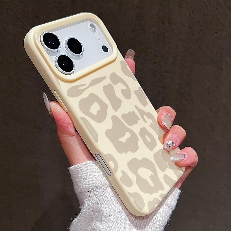 Leopard Pattern Candy Silicone Phone Case For iPhone 17 16 15 14 13 12 11 Pro Max Plus Air Shockproof Soft TPU Bumper Back Cover