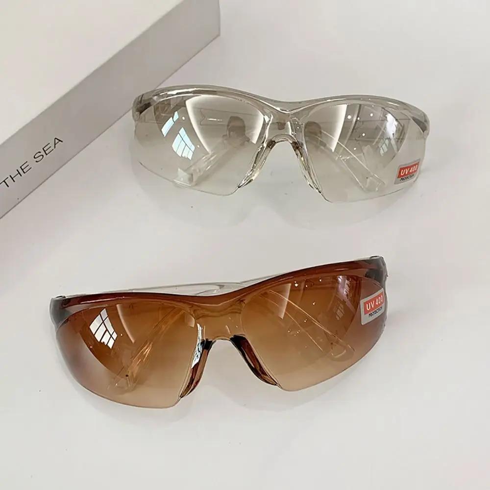 Sport-Fahrradbrille UV400 Universelle Schutzbrille Schlagfest Staubdicht Winddicht für Outdoor-Aktivitäten