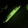 Pair LED RGB Flowing Car Front Door Pedal Light Sill Pathway Welcome Scuff Light