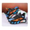 Kids High-top Sneakers Hook & Loop Non-slip Breathable Casual Sports Shoes for Boys