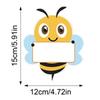 Bulletin Board Bumble Bee Cutouts Bee Shaped Paper Name Tags Student Nameplates for Classroom Cubbies Desks