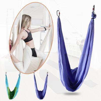 6 Saplı Aerial Yoga Hamak Uçan Salıncak Yerçekimsiz Yoga Pilates Ters Duruş Egzersiz Aleti Açık Hava İç Mekan Yoga Salıncak Kemeri