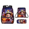 Cartoon Anime Shoulder Bag Pencil Case School Backpack For Children