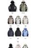 Men's and Women's Outdoor Windproof Waterproof Color Block Jacket - Spring/Autumn Thin Style