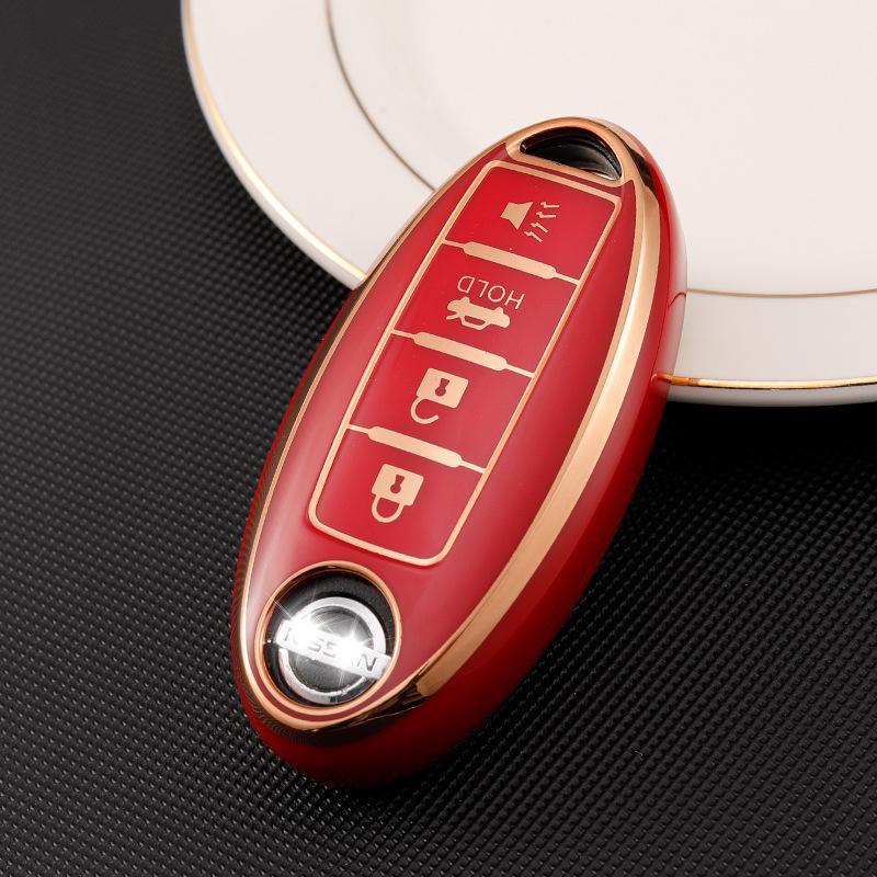 Nissan Key Shell sprādze priekš Sylphy, Teana, Qashqai, X-Trail, Kicks, Tiida, Bluebird