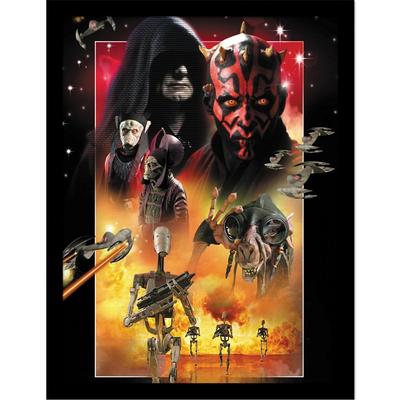 Episode I Villains Framed Poster