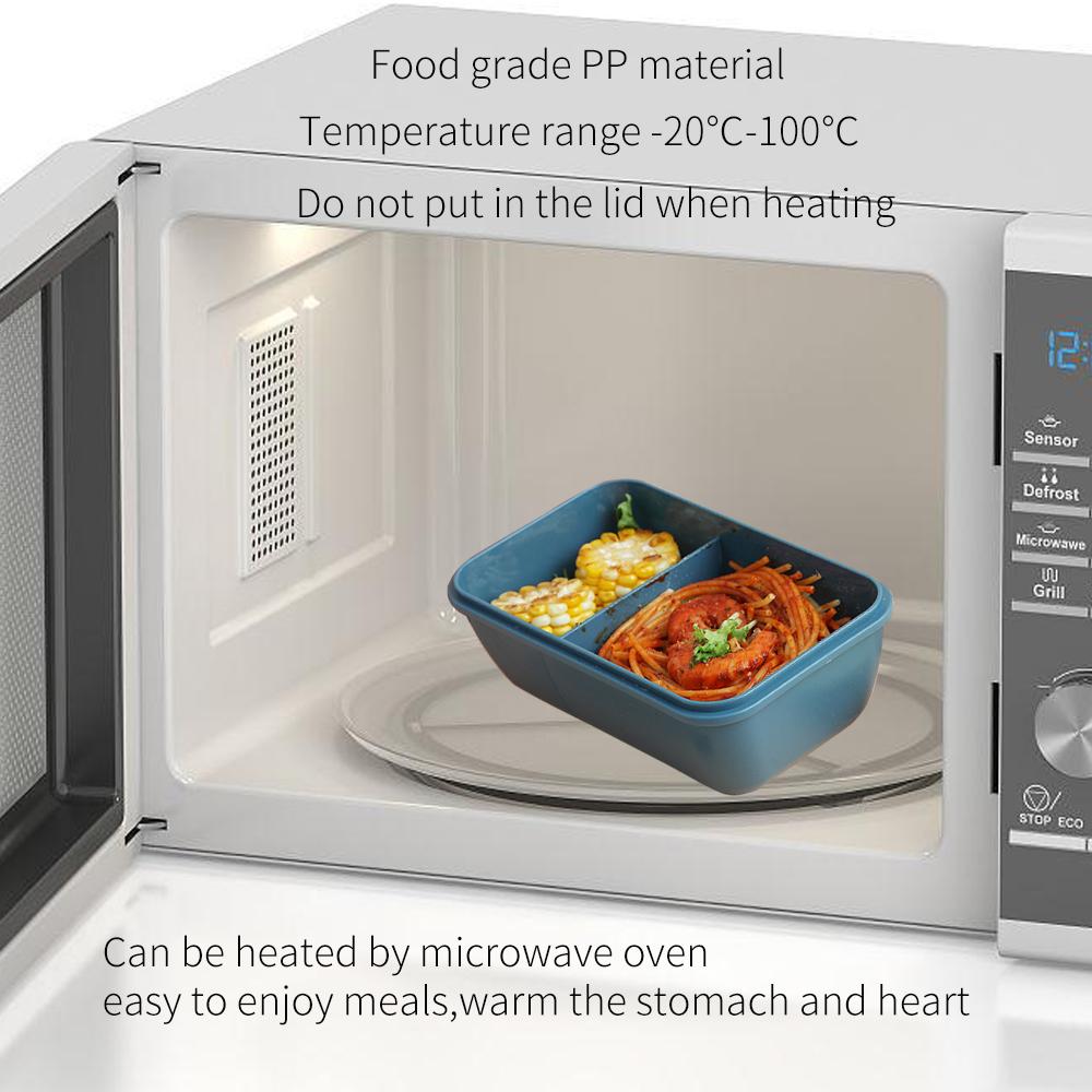 1pc Cute Lunch Box For Kids Compartments Microwae Bento Lunchbox Children Kid School Outdoor Camping Picnic Food Container Porta