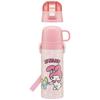 Skater Stainless Steel Water 470ml and 430ml Sanrio My Melody Lightweight and Perfect for Sports Water Bottle Children's Bottle, 2-Way, (Direct